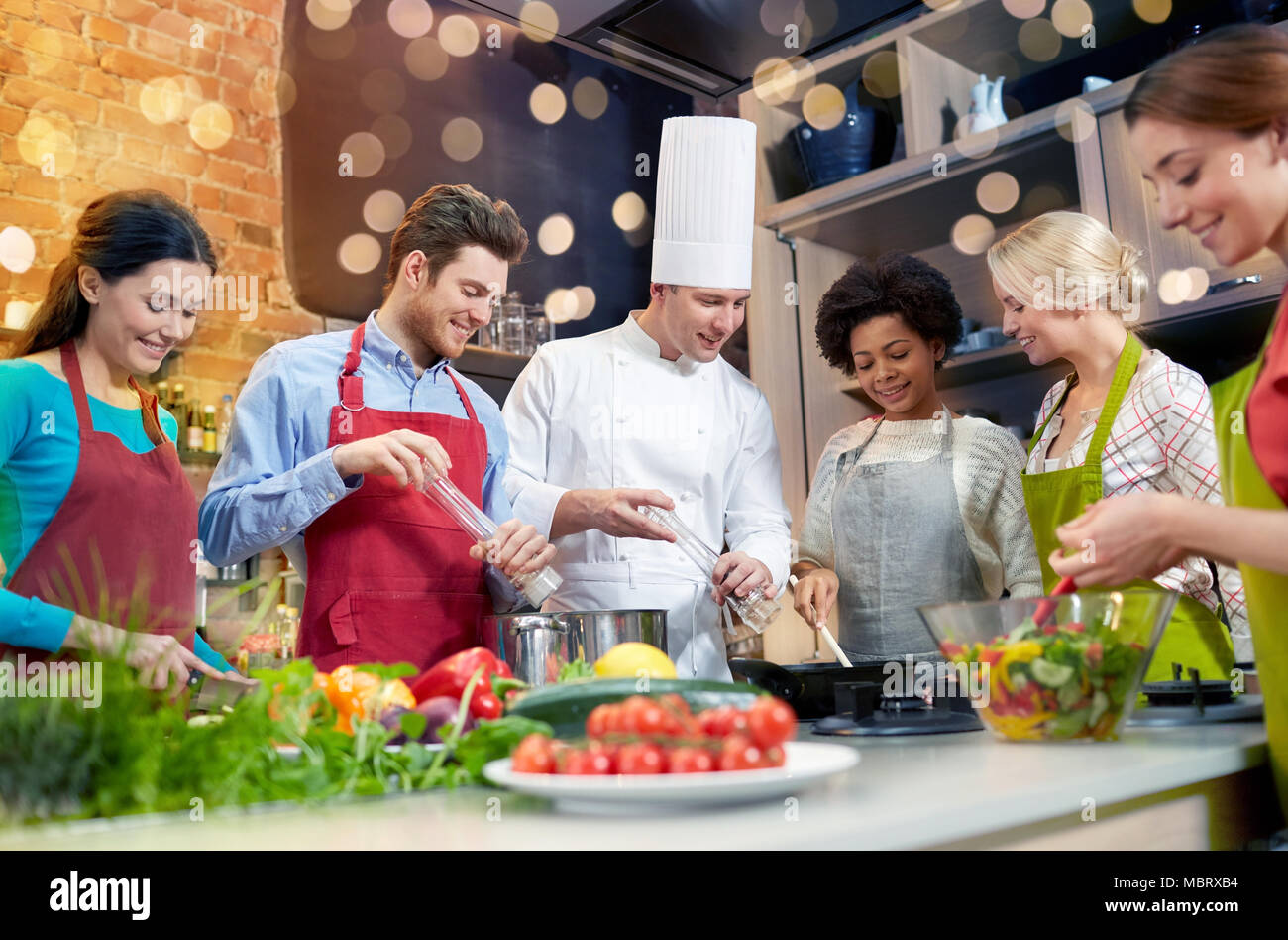 Professional cooking courses hi-res stock photography and images - Alamy