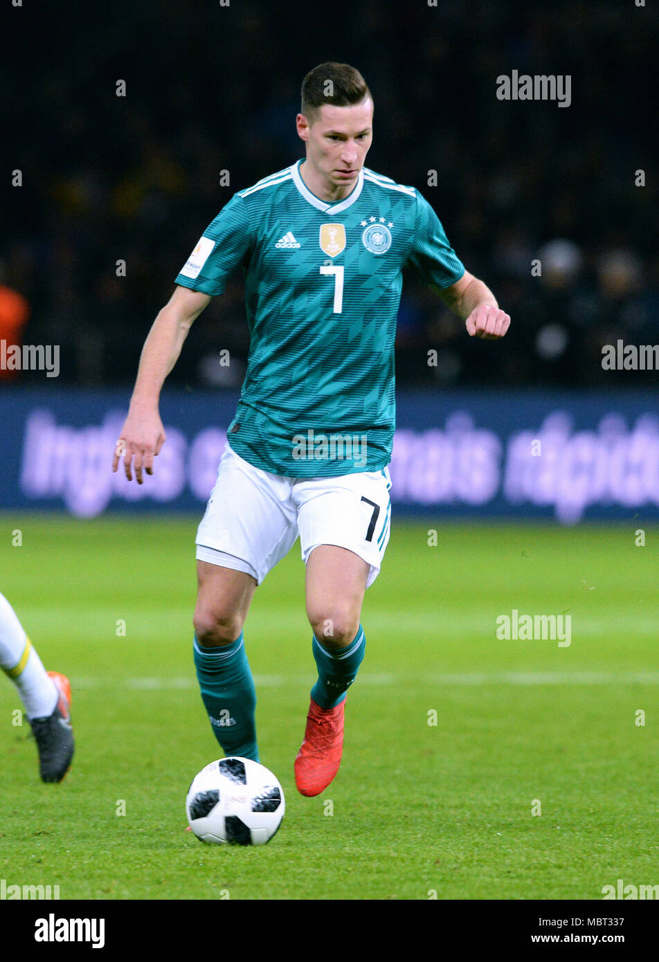 Friendly match between Germany and Brazil, Olympic Stadium Berlin: Julian Draxler (GER) Stock Photo