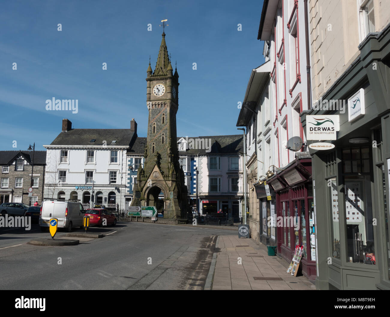 Machynlleth market town hires stock photography and images Alamy