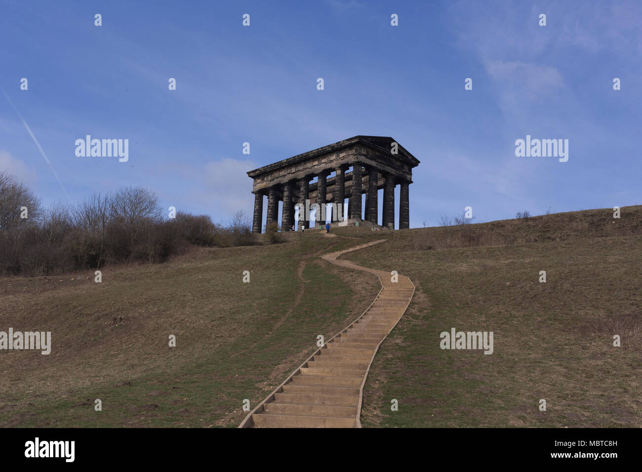The Penshaw Monument Stock Photo Alamy