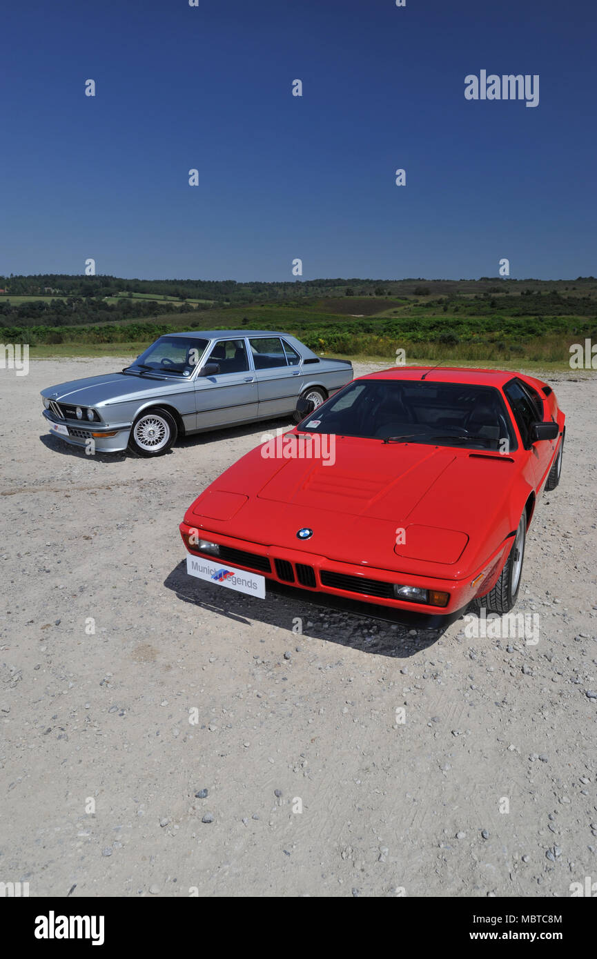 The original BMW M cars - the M1 supercar, M535i and 3.0 CSL Stock ...
