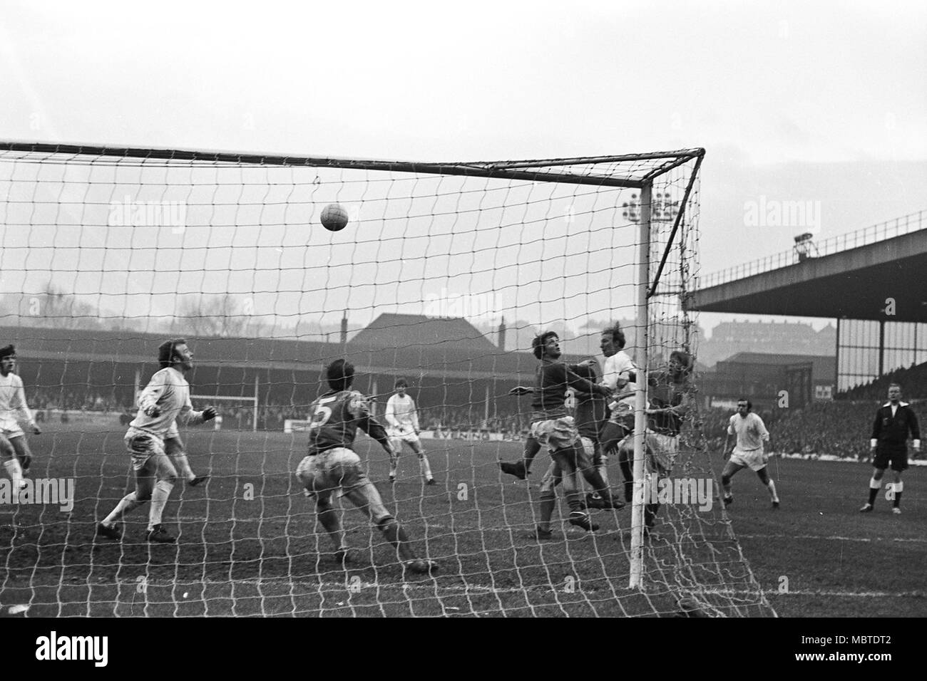 Leeds v West Ham 1970 Stock Photo Alamy