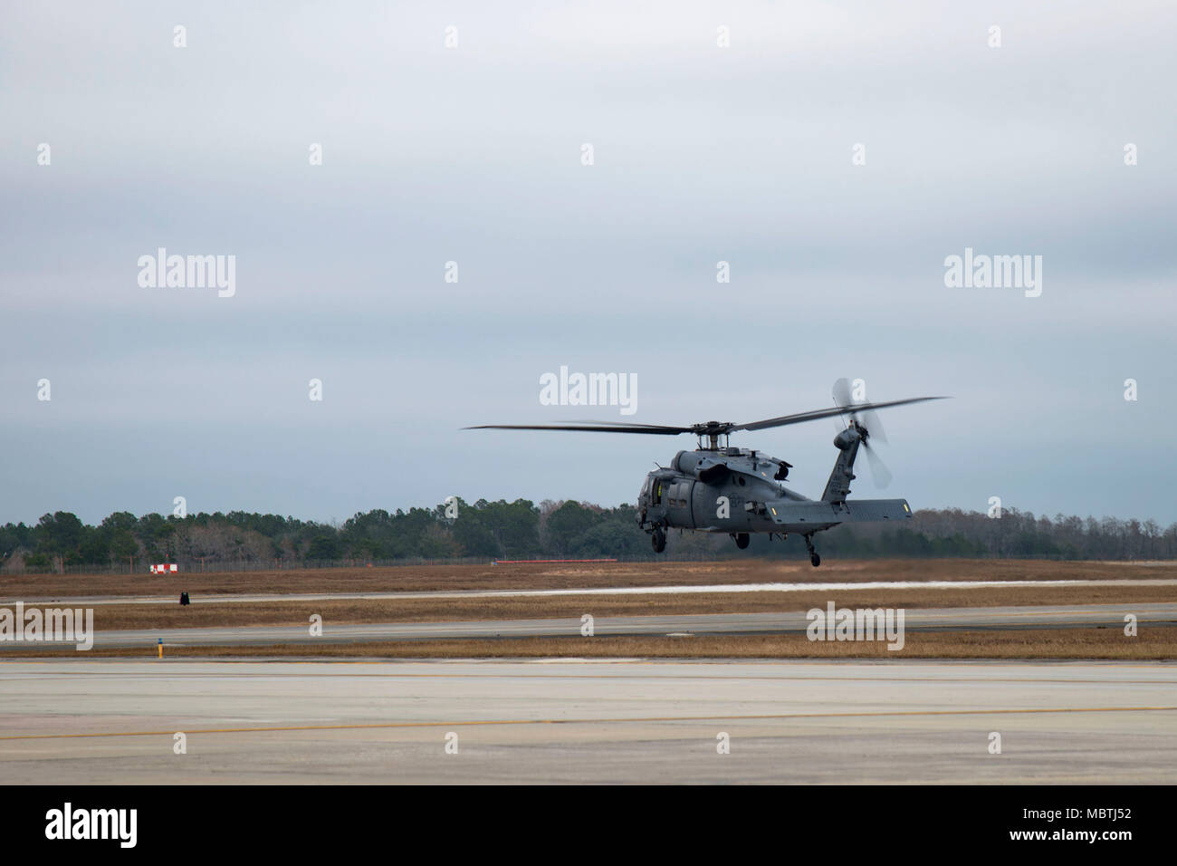 An HH-60G Pave Hawk takes off, Jan. 9, 2018, at Moody Air Force Base ...