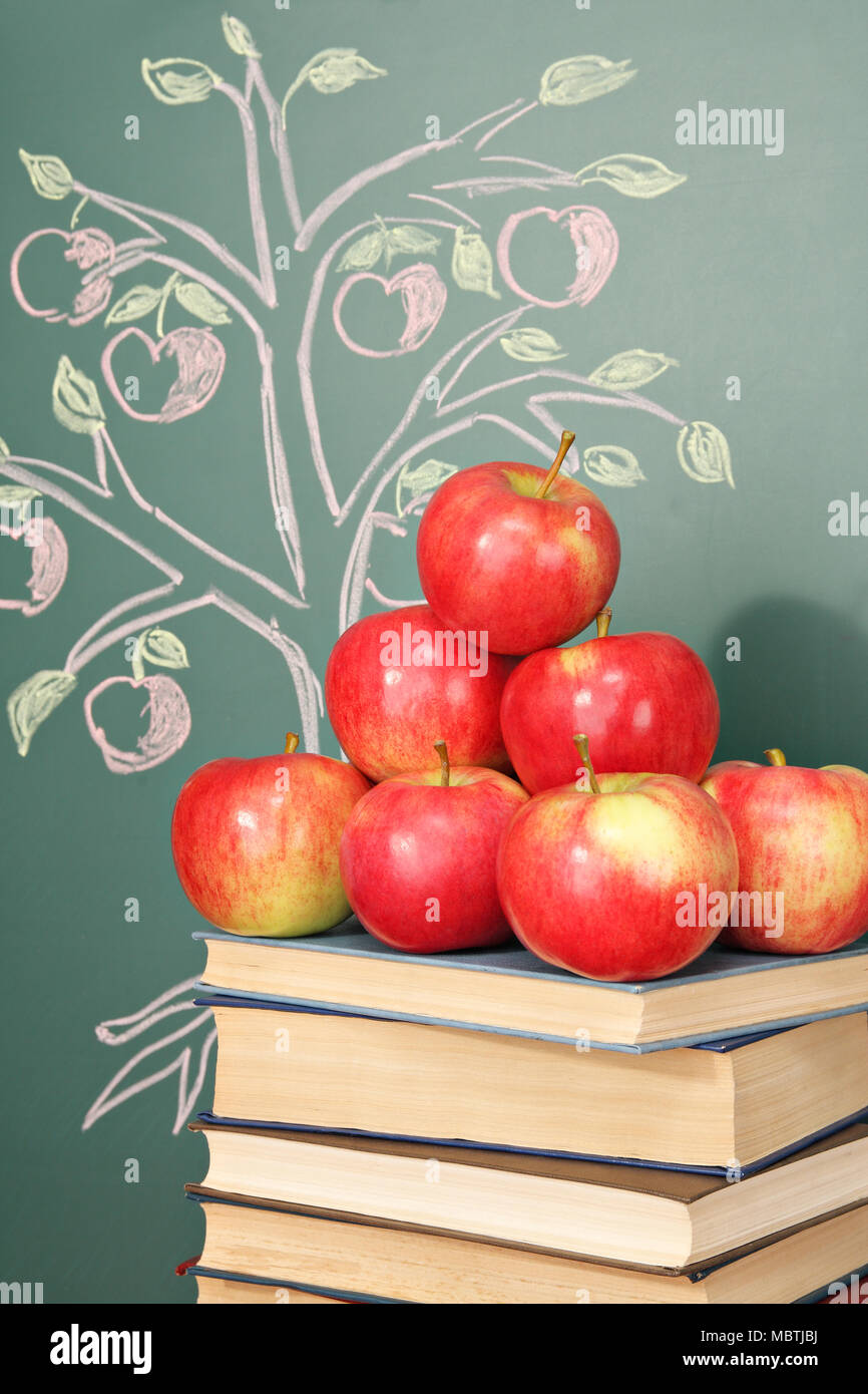 Tree of knowledge education concept Stock Photo