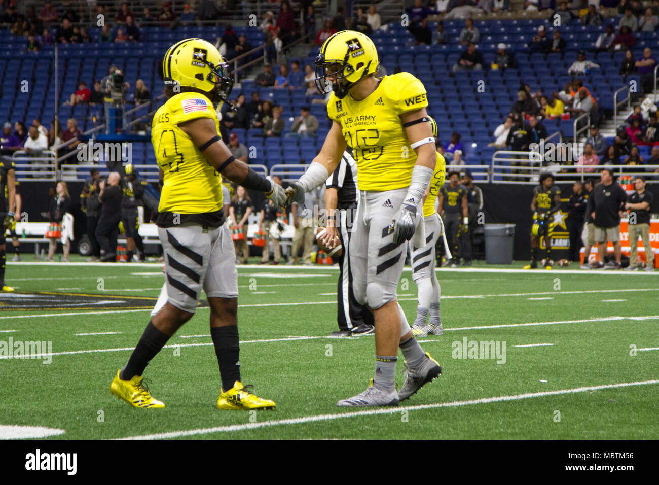 Talanoa Hufanga, a defensive back for the West team and student of