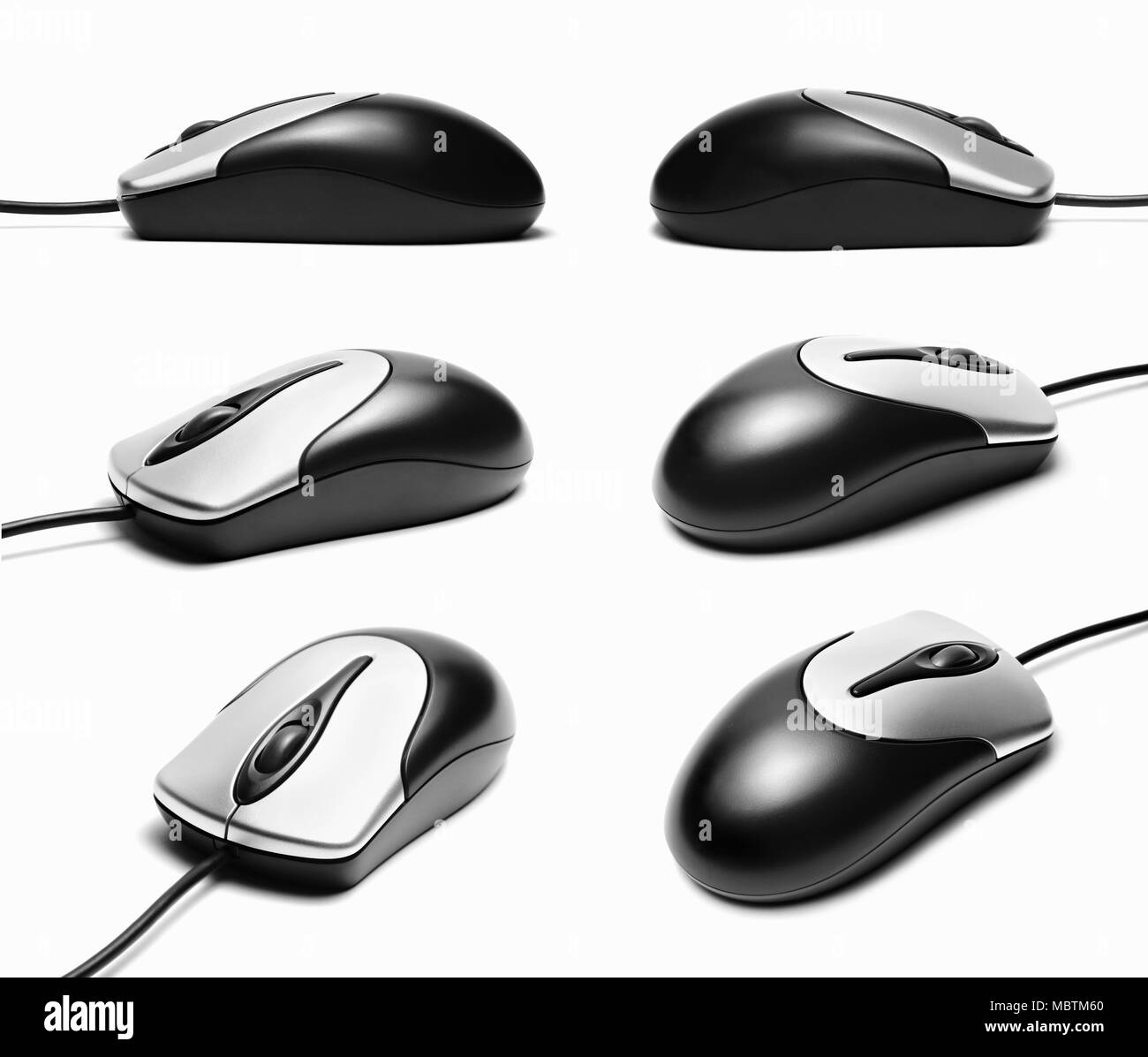 Computer mouse isolated on a white background Stock Photo