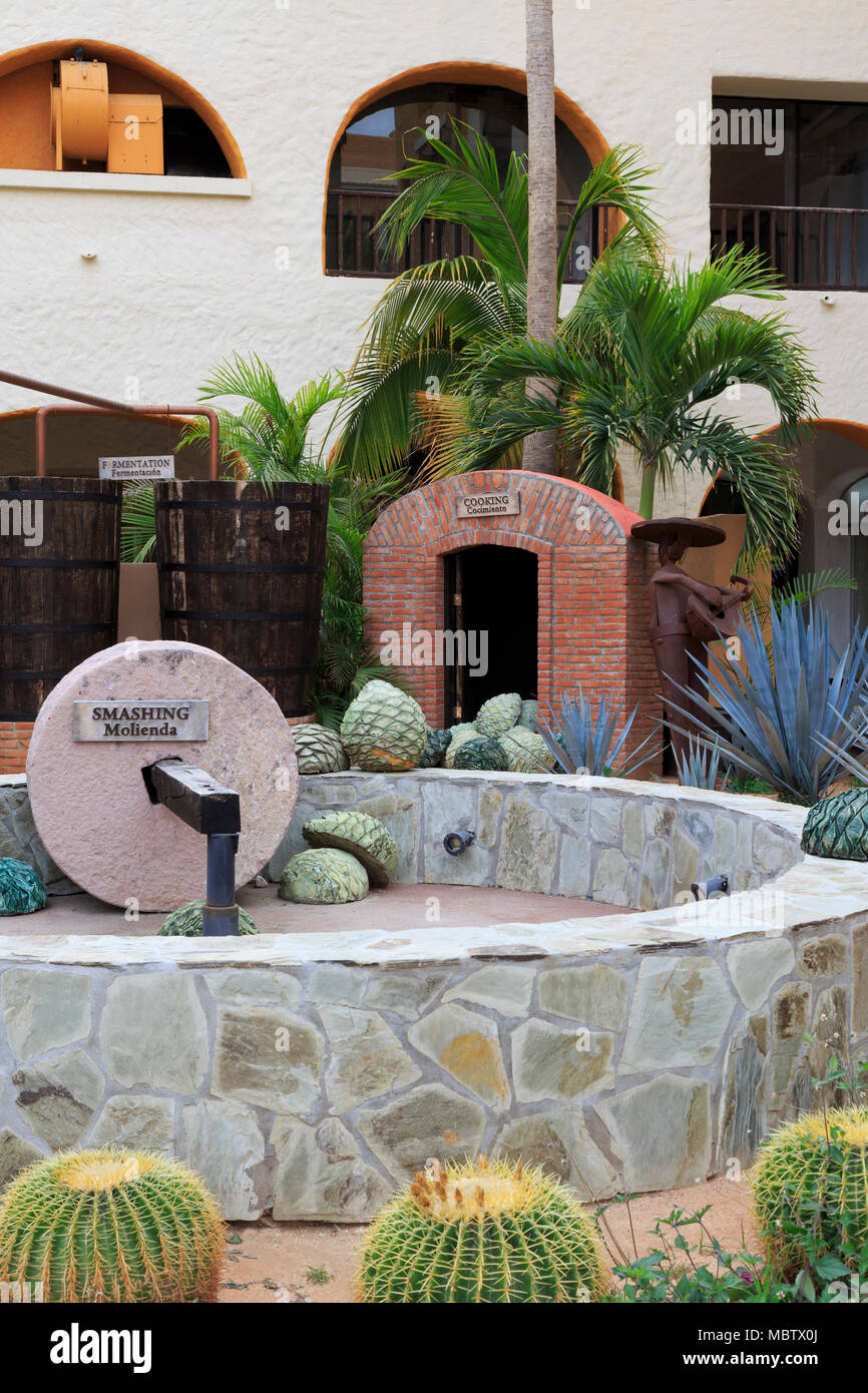 Tequila Lighthouse, Cabo San Lucas, Baja California Sur, Mexico Stock