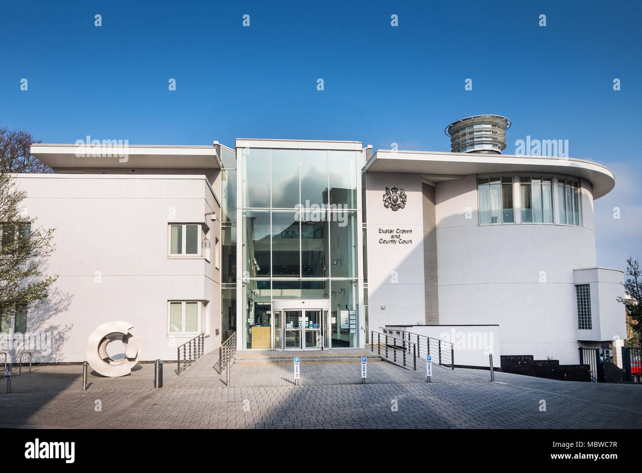 Exeter Crown Court and Combined Courts, Exeter, Devon, UK Stock Photo