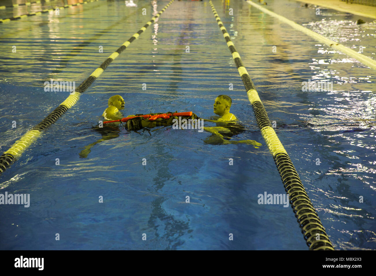 Aquatic maximum power intense training hi-res stock photography and images  - Alamy