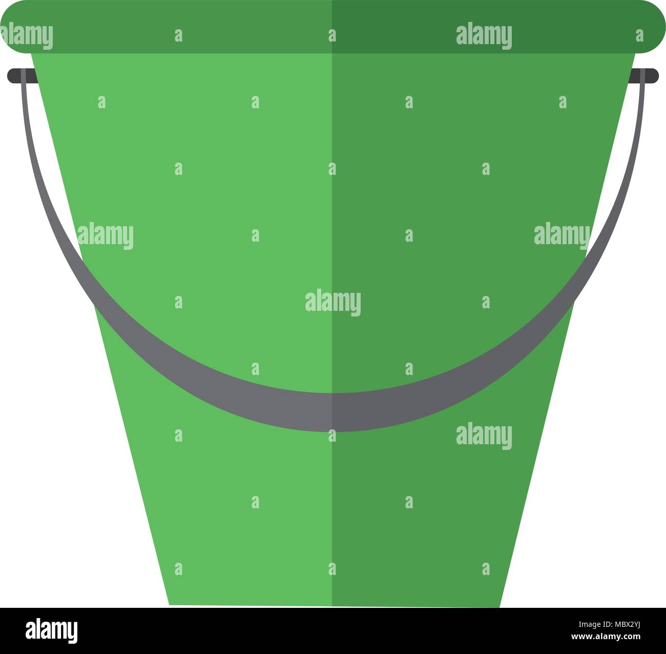 plastic pail object to clean house Stock Vector Image & Art - Alamy