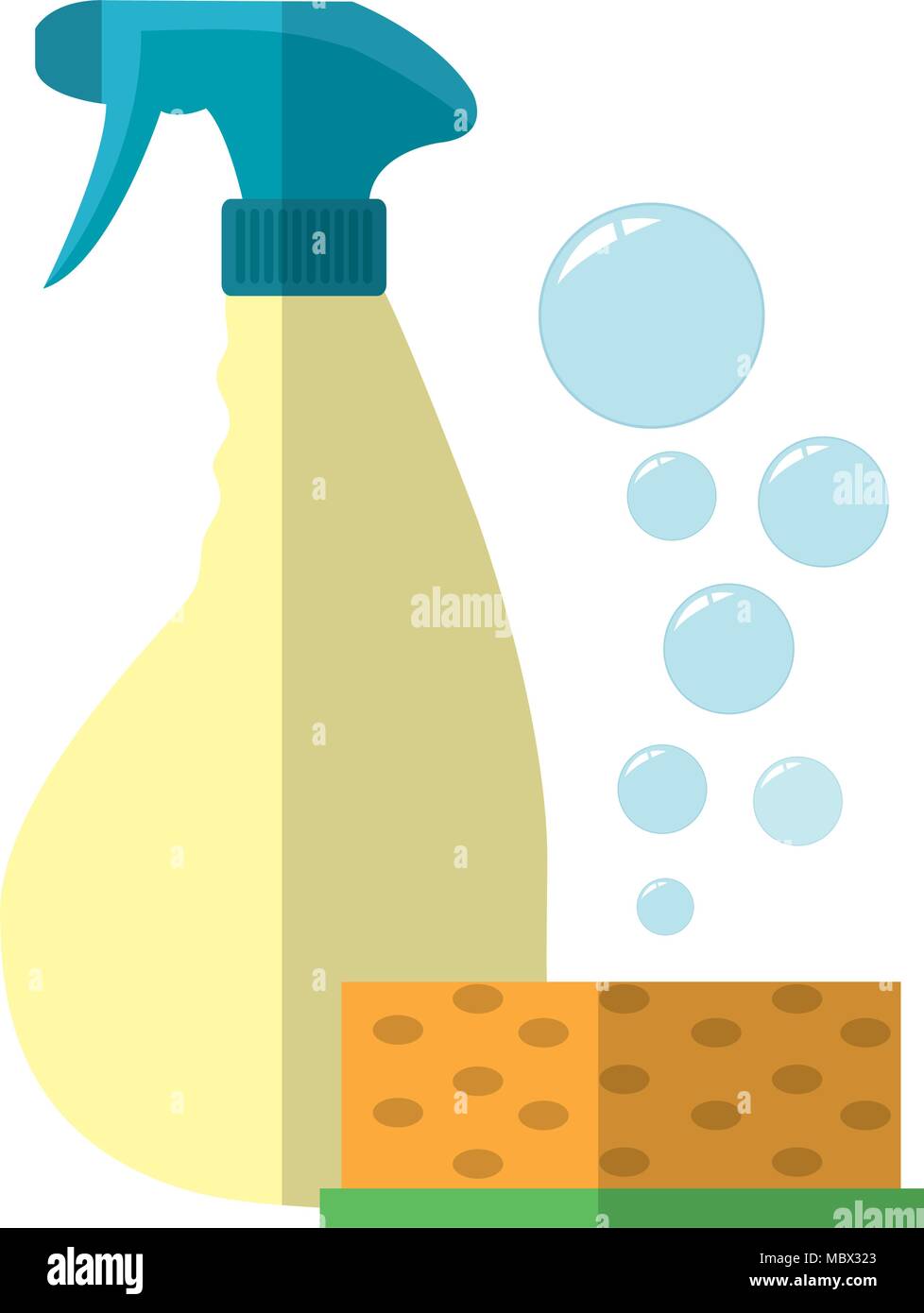 Scourer bottle Stock Vector Images Alamy