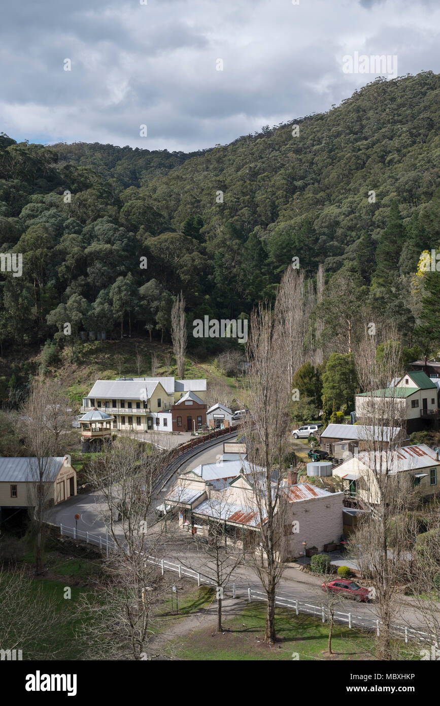 Walhalla is a beautifully preserved historic town in Victoria