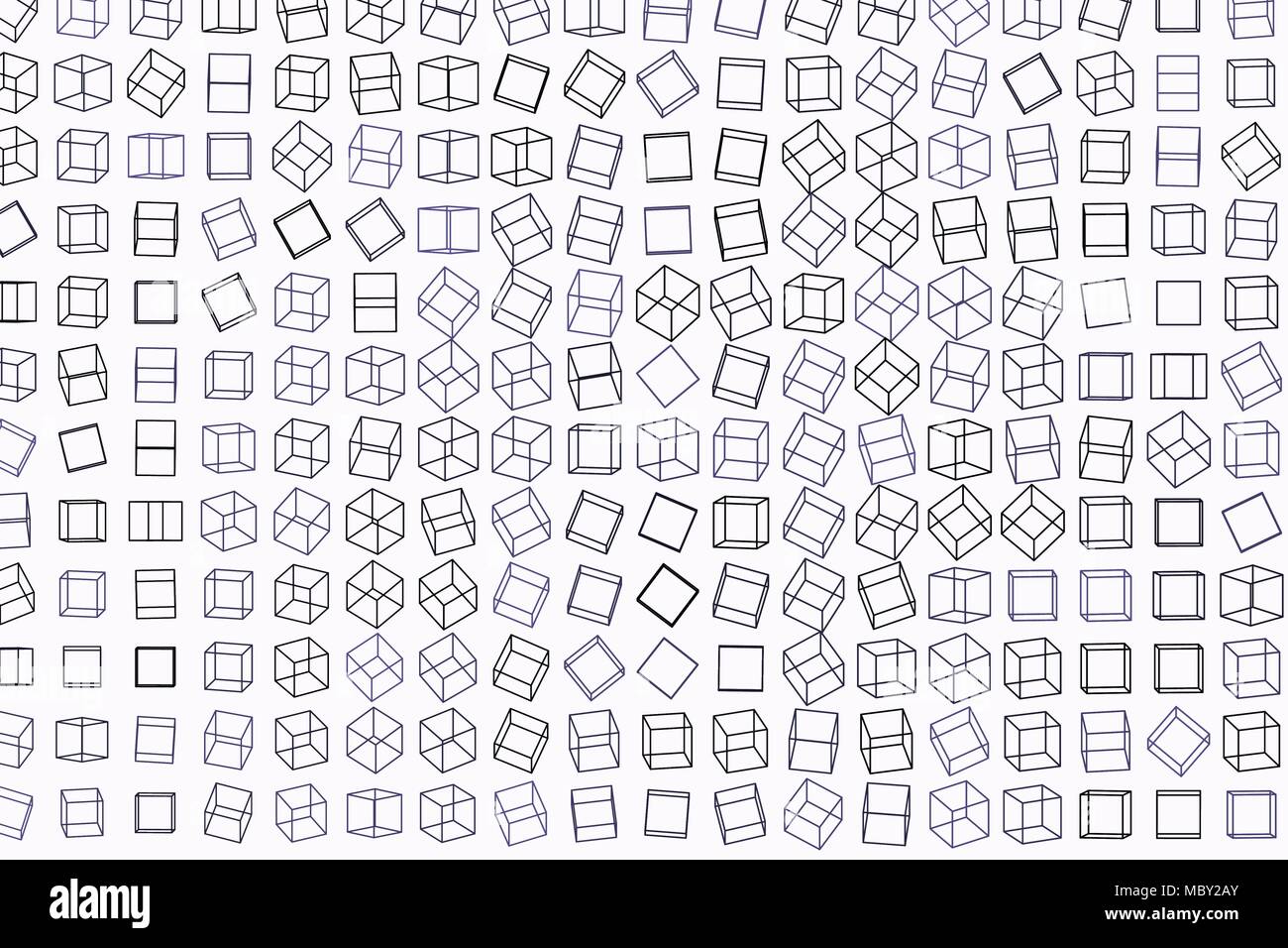 Abstract background with shape of square, rectangle pattern. 3D ...