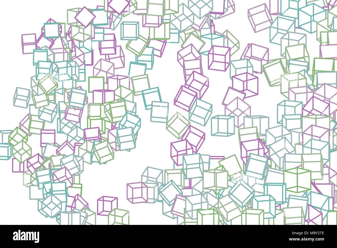 Abstract conceptual square, rectangle pattern. Good for web page ...
