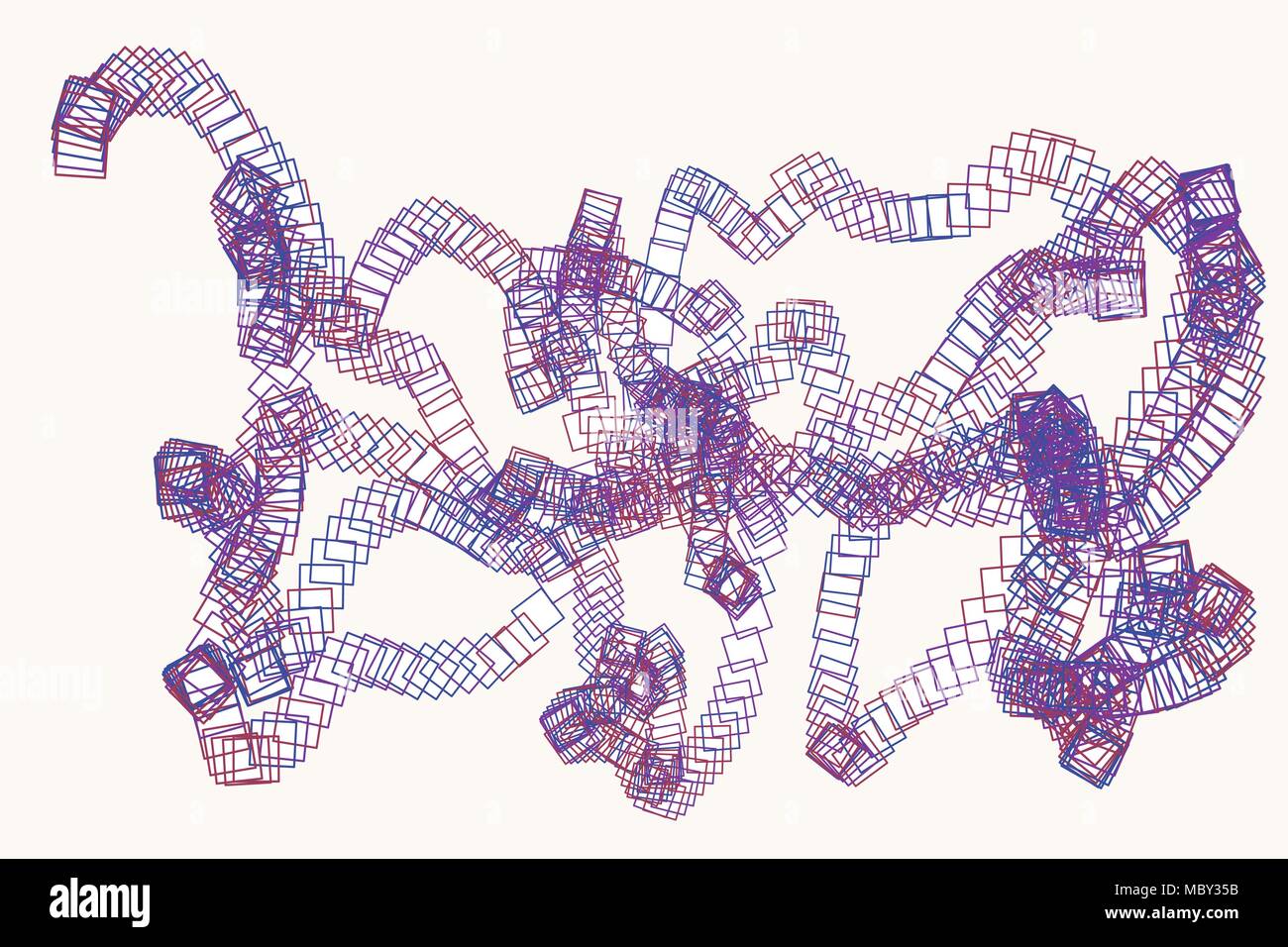 Abstract conceptual square, rectangle pattern. Good for web page ...