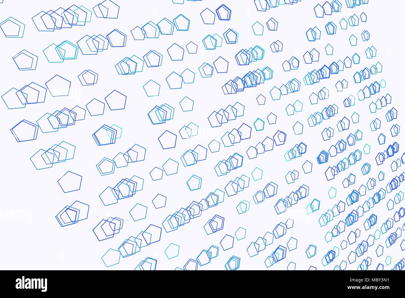 Abstract conceptual pentagon pattern. Good for web page, graphic design ...