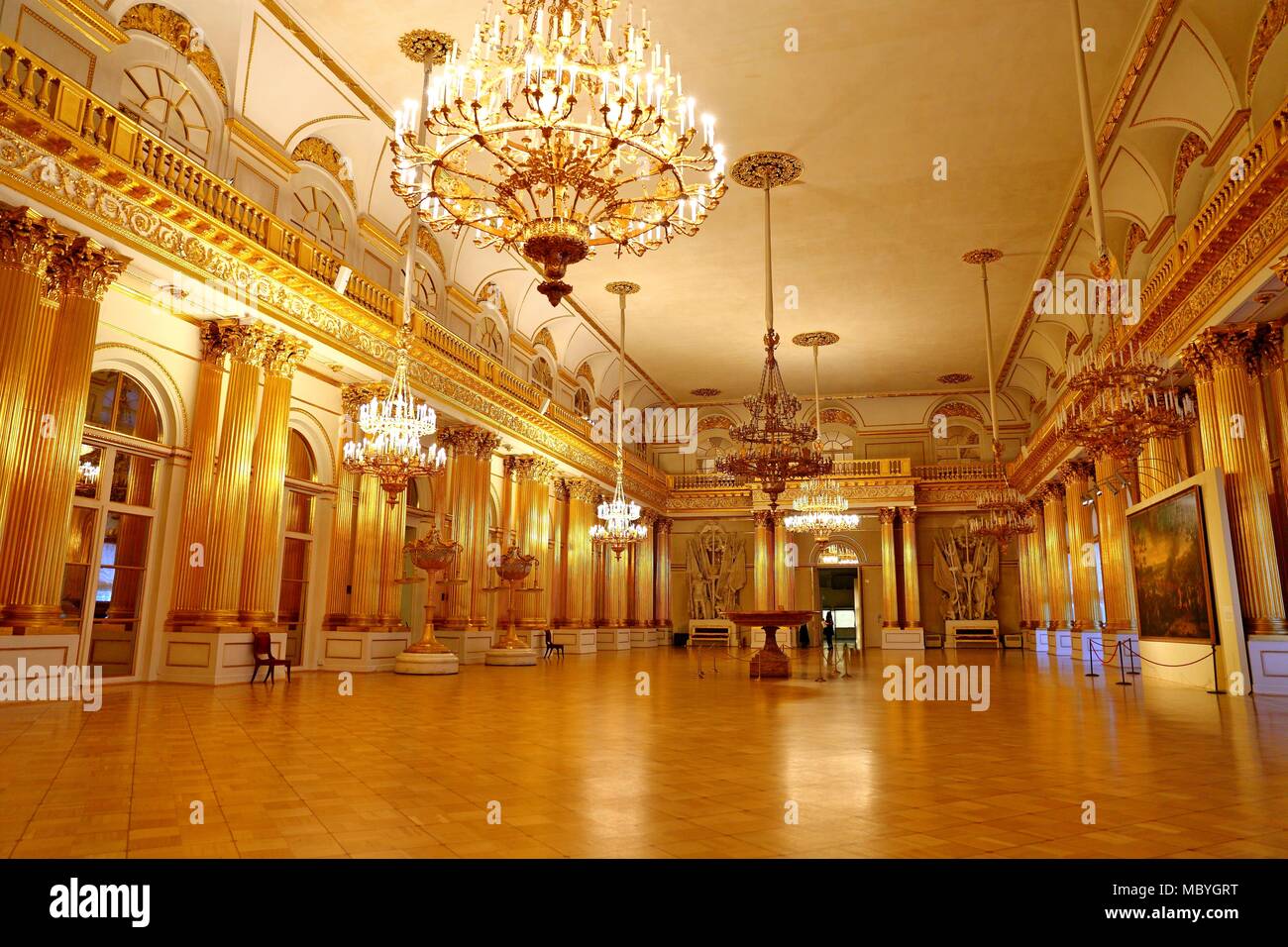 Gold Room State Hermitage Museum Stock Photos Gold Room