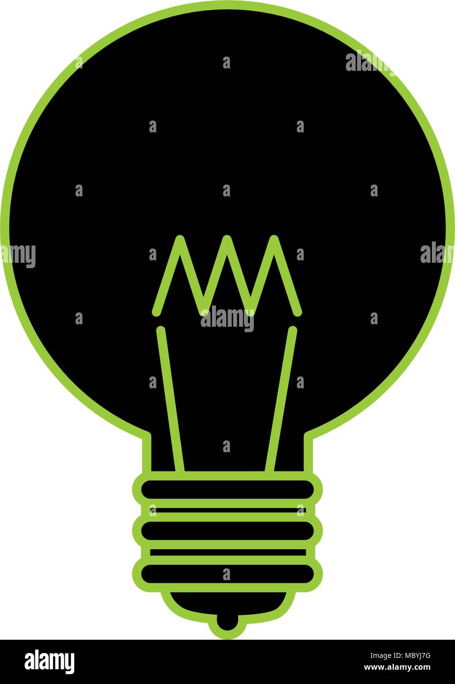 bulb light idea icon vector illustration design Stock Vector Image ...