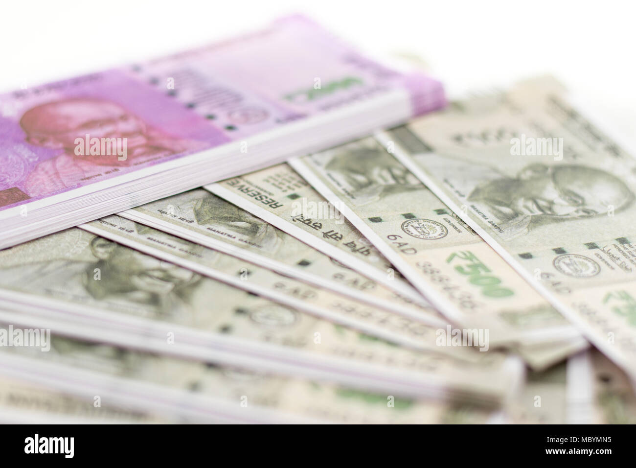 Indian currency Stock Photo
