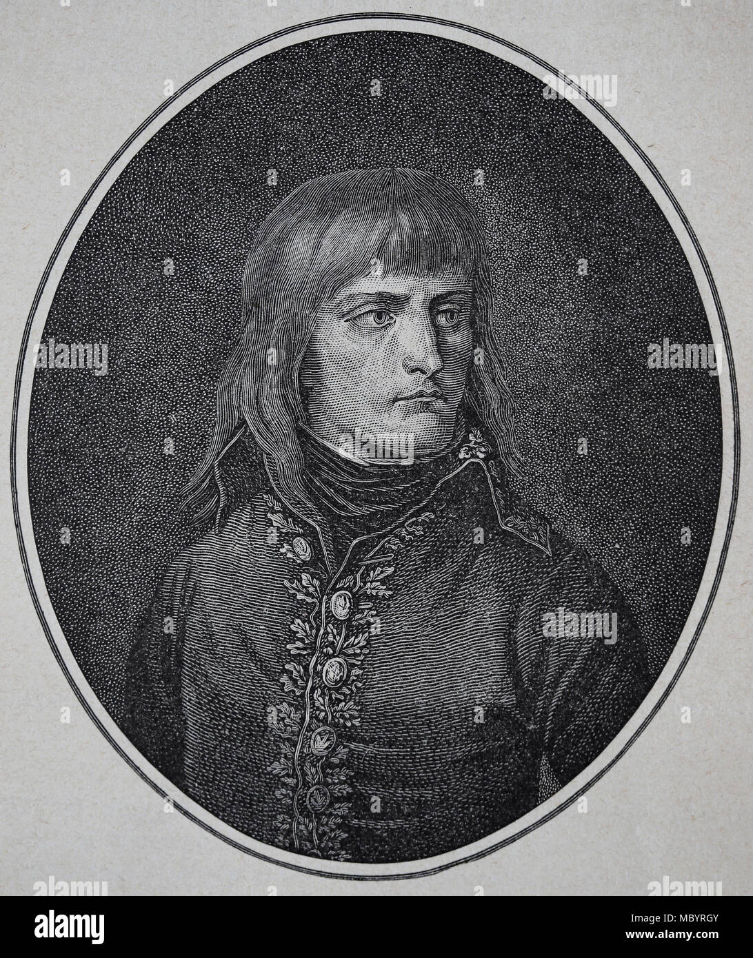 General Napoleon Bonaparte (17691821). First consul, for life