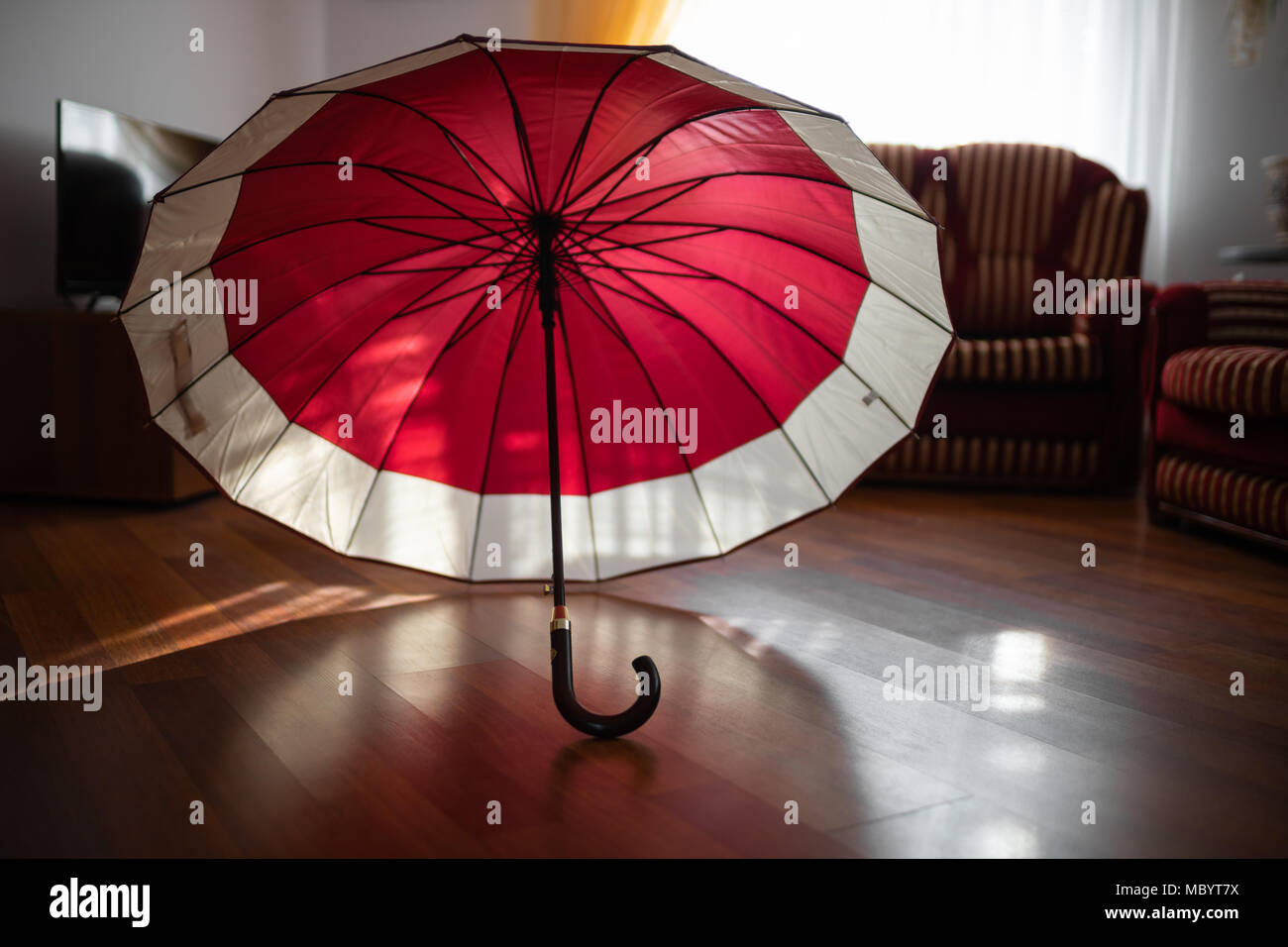 Umbrella Inside The House High Resolution Stock Photography and Images Alamy
