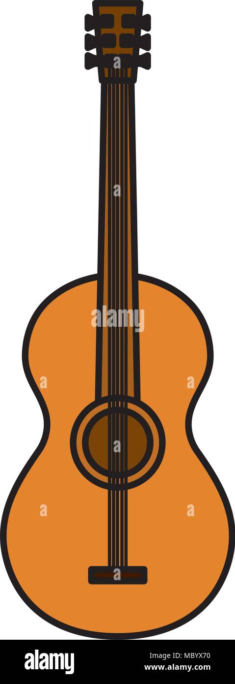 acoustic guitar instrument icon Stock Vector Image & Art - Alamy