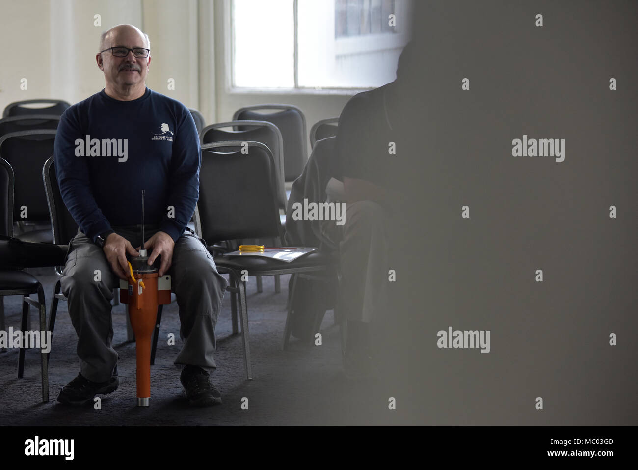 John McLeod, a Coast Guard Research and Development Center (RDC) test ...