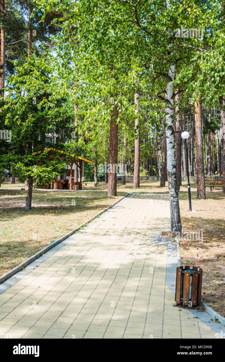 Panorama public city park hi-res stock photography and images - Alamy