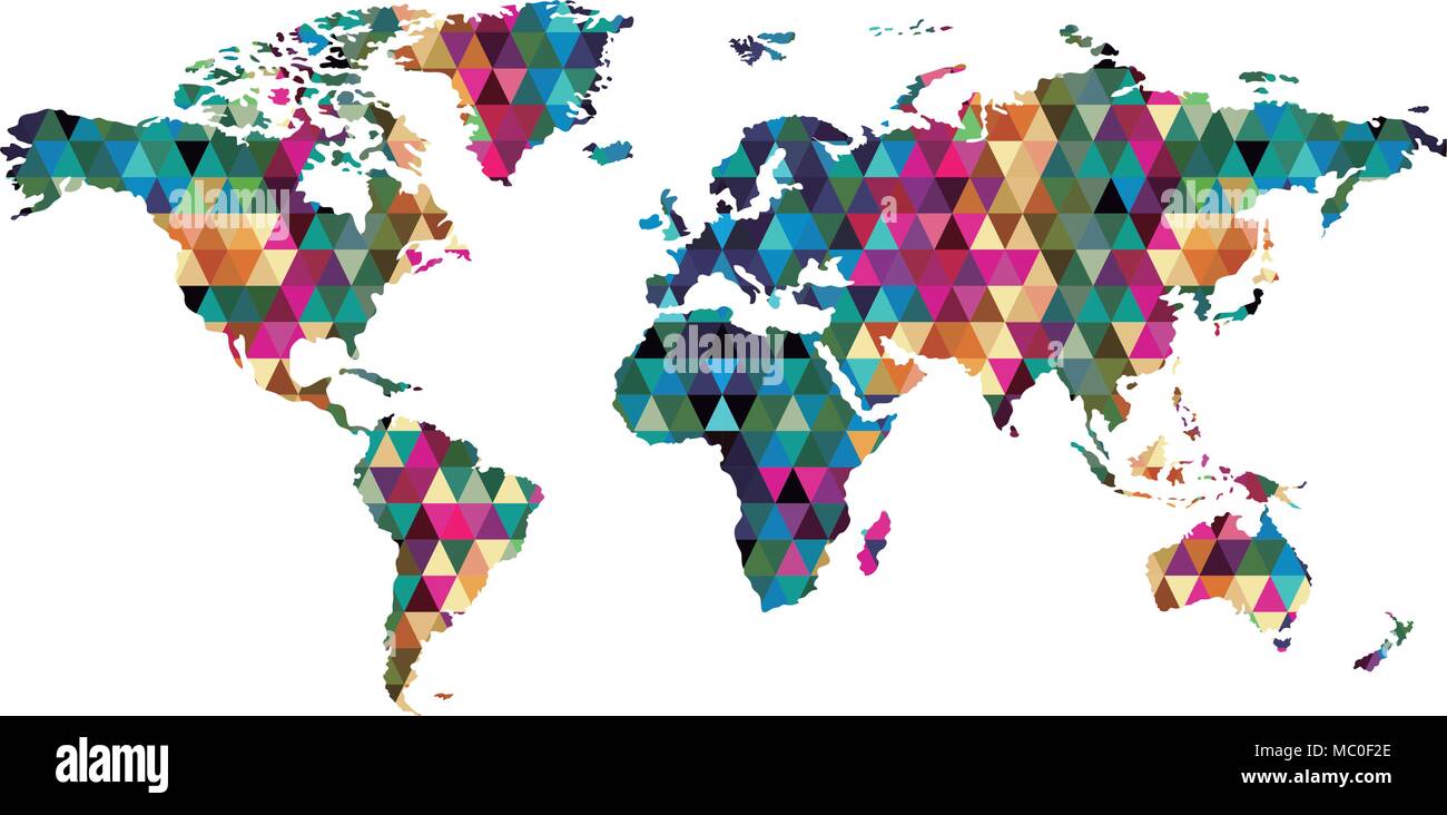 world map geography icon Stock Vector Image & Art - Alamy