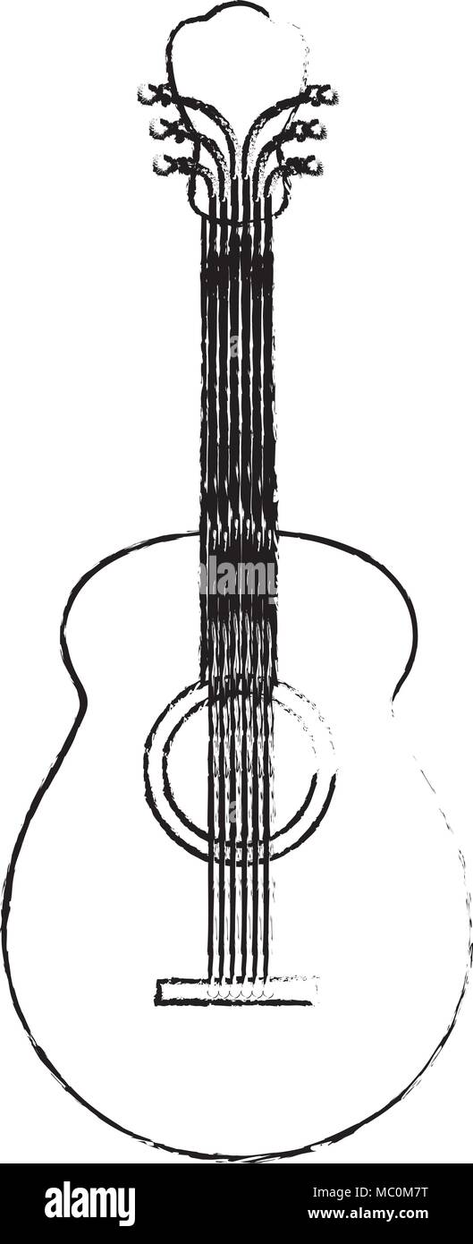 acoustic guitar instrument icon Stock Vector Image & Art - Alamy