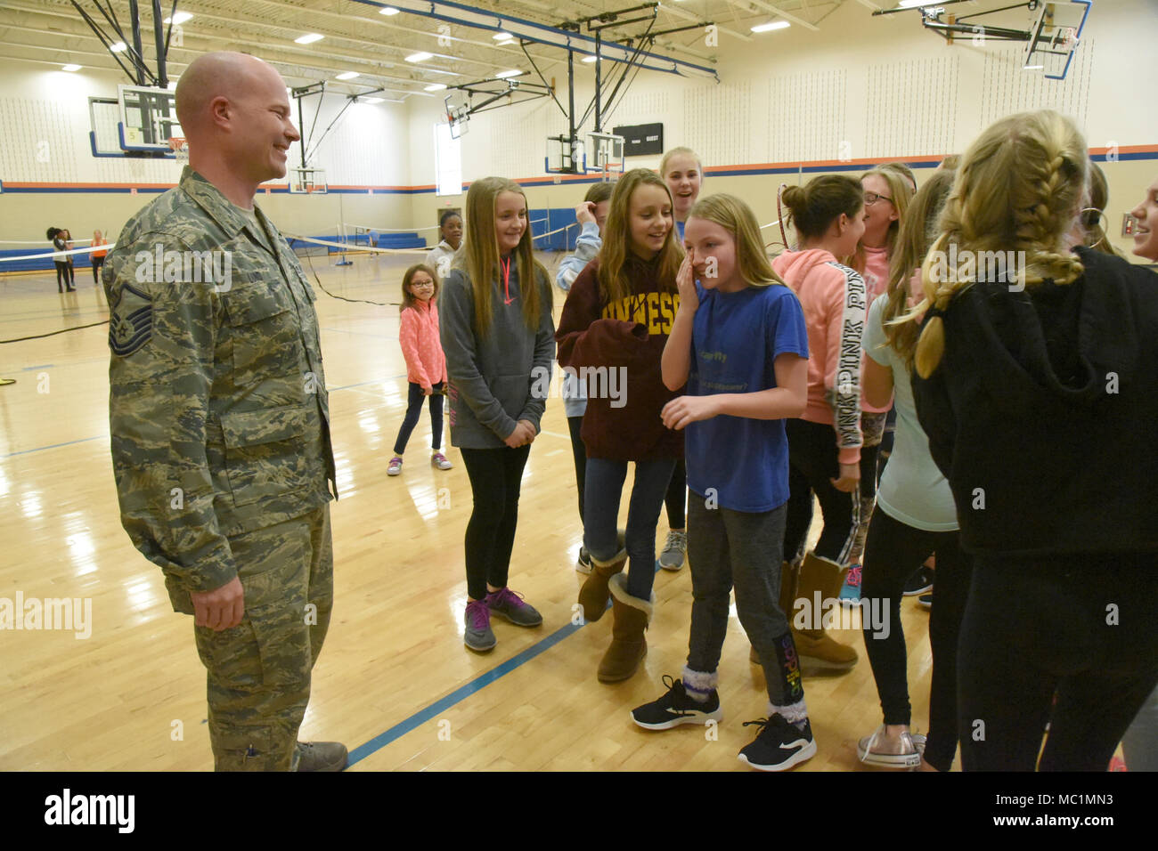 Master Sgt. Adam Lund, of the 119th Force Support Squadron, North