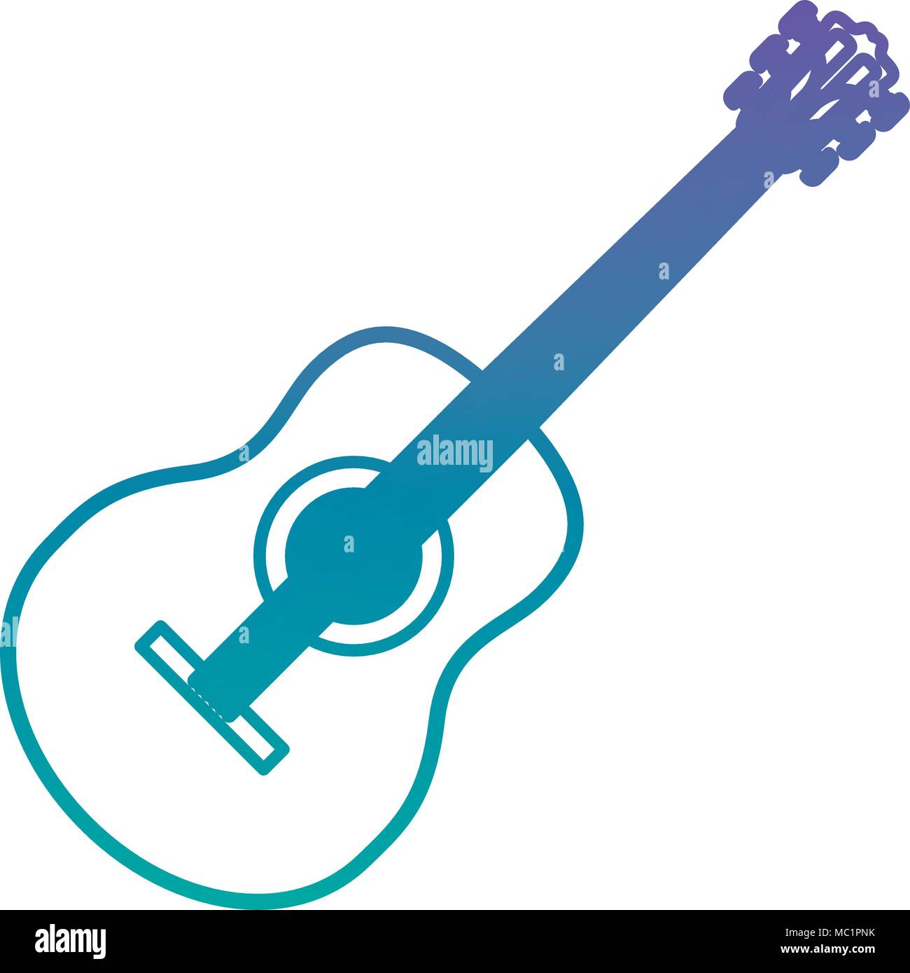 acoustic guitar instrument icon Stock Vector Image & Art - Alamy