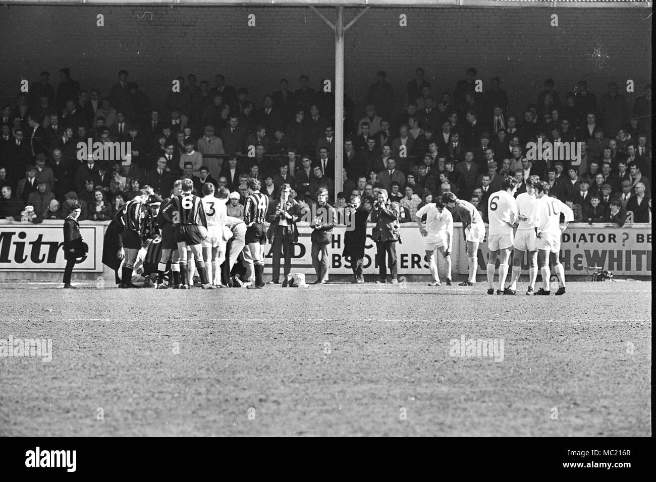 Leeds v Man City 1970 Stock Photo Alamy