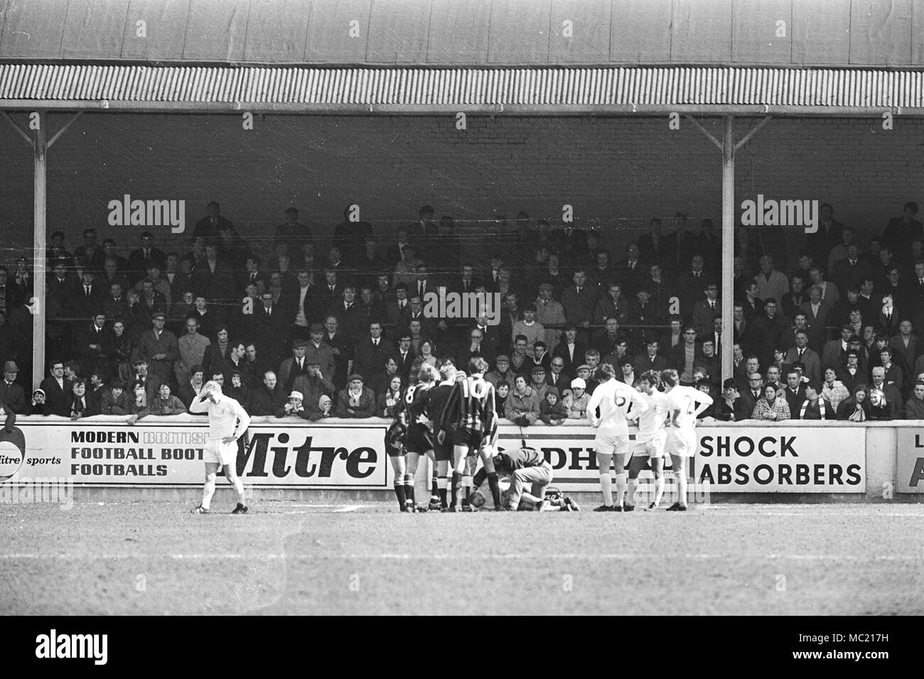Leeds v Man City 1970 Stock Photo Alamy