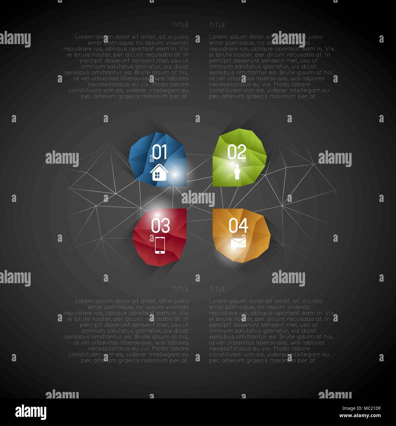 Brute minerals - Infographic templates