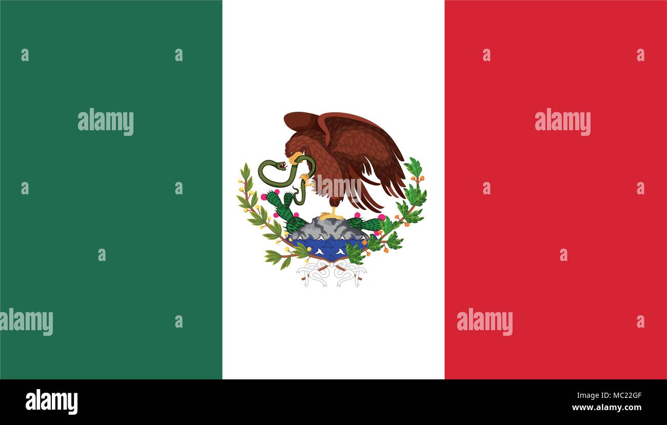 mexican flag isolated icon Stock Vector Image &amp; Art - Alamy