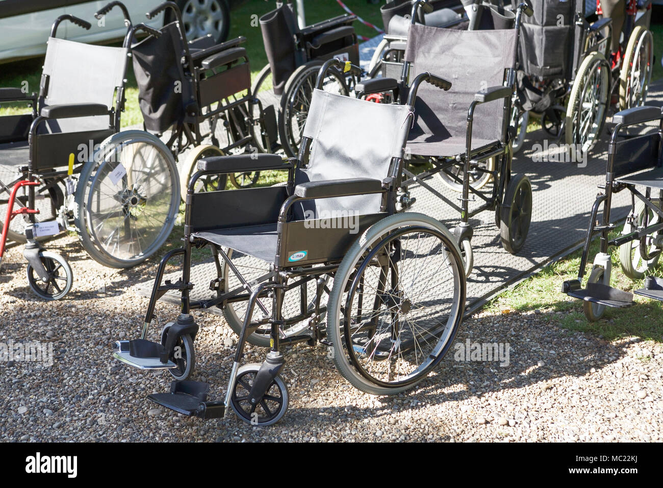 Lomax Wheelchairs Stock Photo