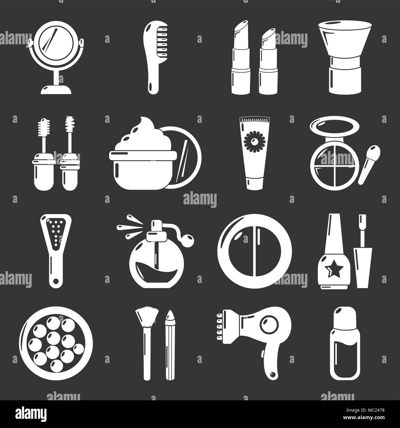 Makeup cosmetics blush Black and White Stock Photos & Images - Alamy