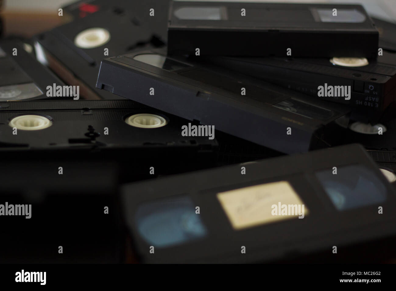 Vhs Cassette Stock Photos & Vhs Cassette Stock Images Alamy