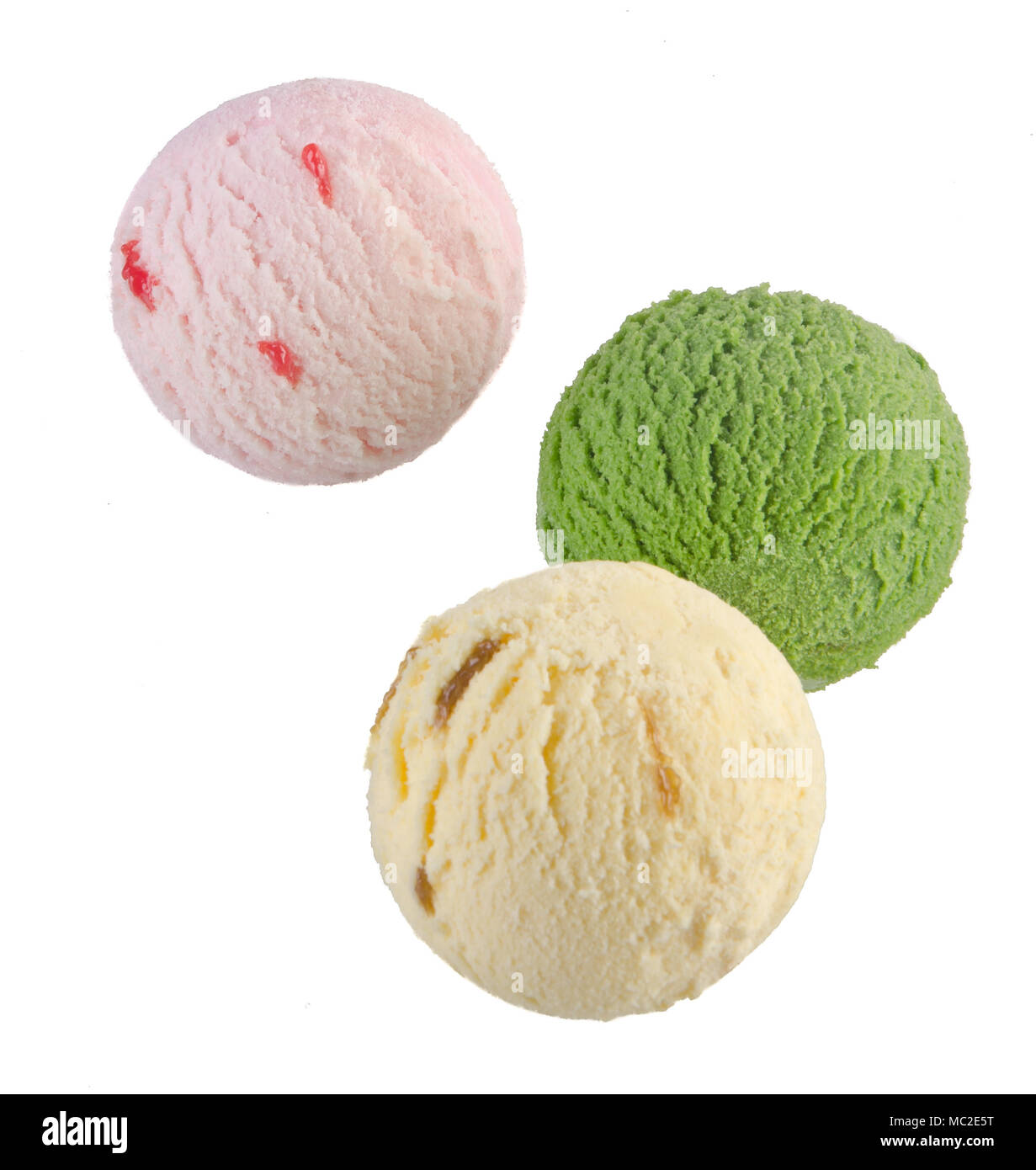 ice cream scoop. ice cream on the background Stock Photo - Alamy