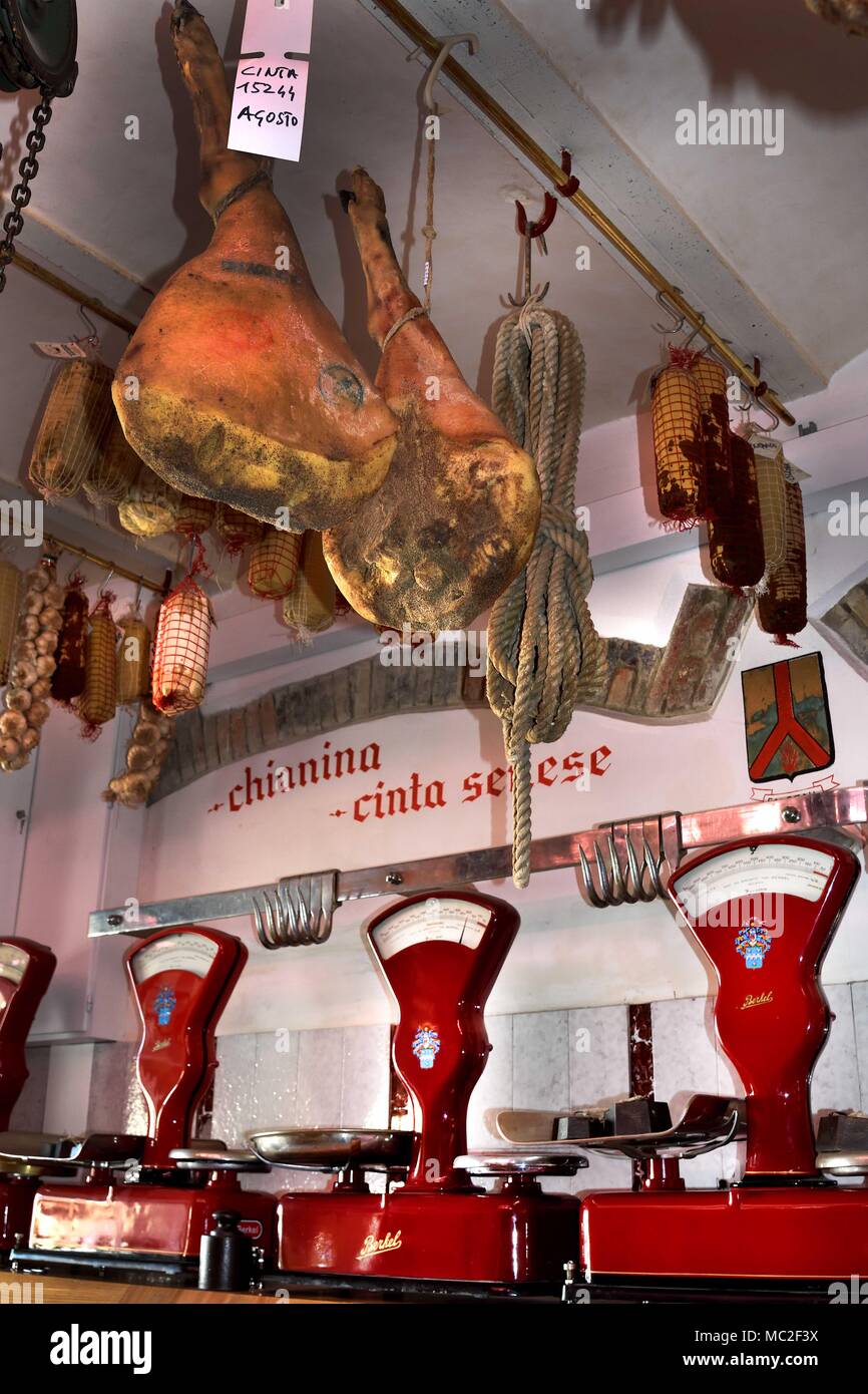 Ancient falorni butcher hires stock photography and images Alamy