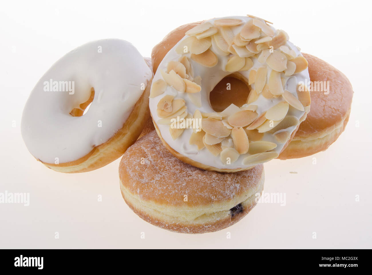 donut isolated on white background Stock Photo - Alamy
