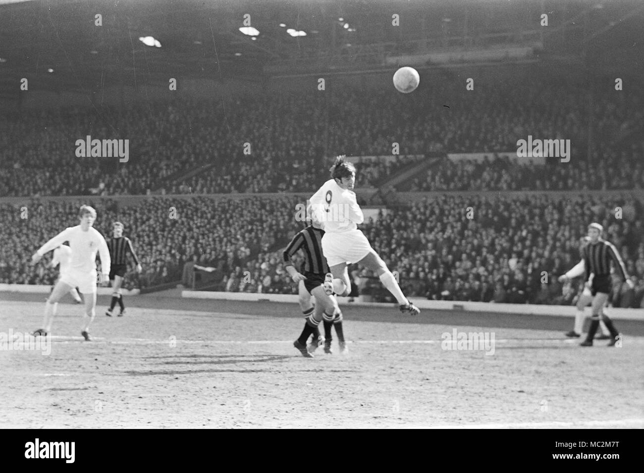 Leeds v Man City 1970 Stock Photo Alamy