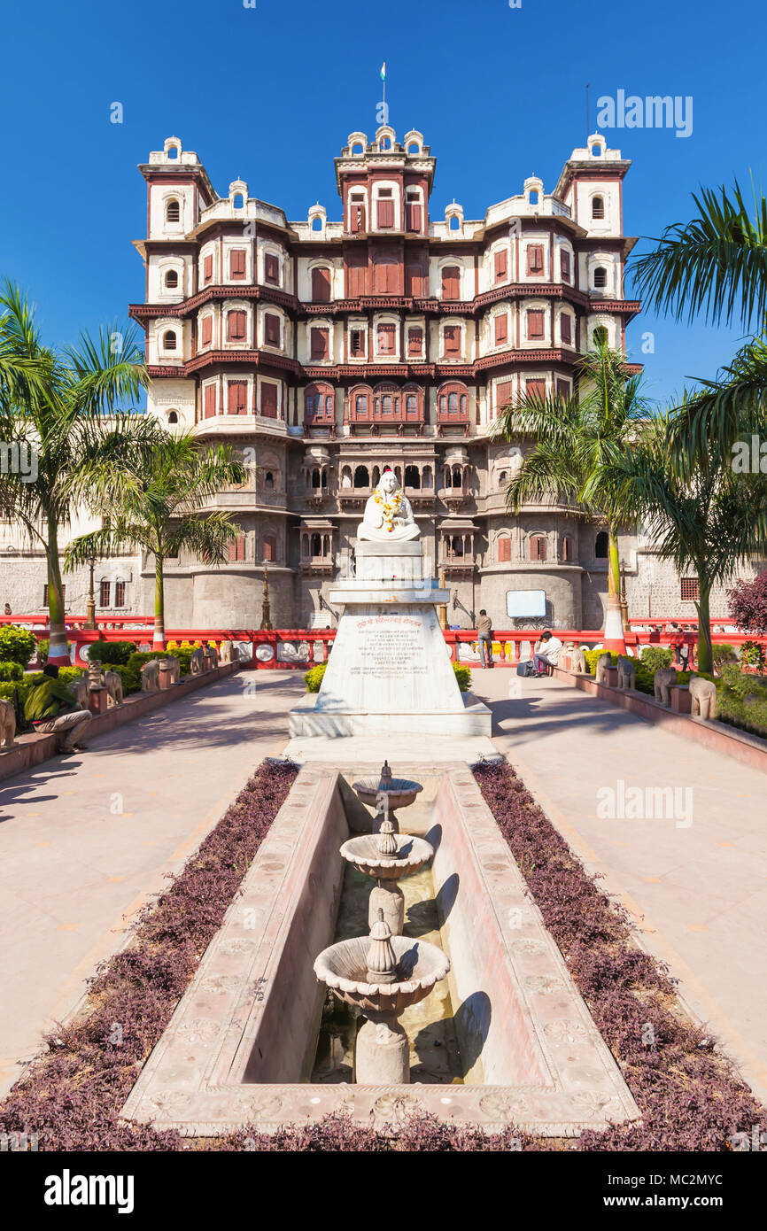 The Rajwada Palace in Indore in India Stock Photo