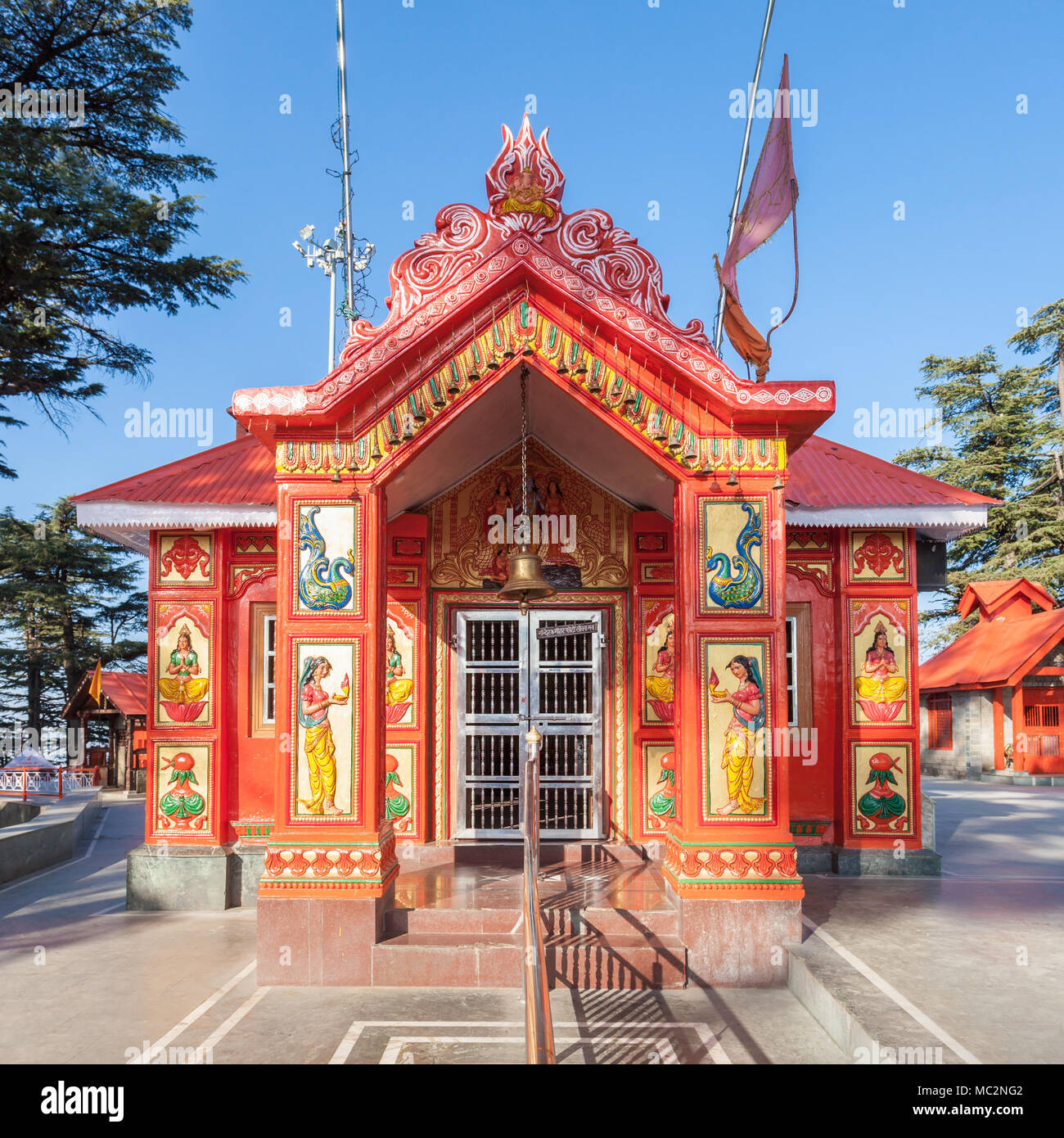 Jakhoo Temple is an ancient temple in Shimla, dedicated to Hindu deity