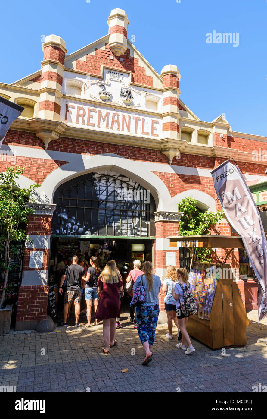 The iconic Fremantle Markets building, Fremantle, Western Australia