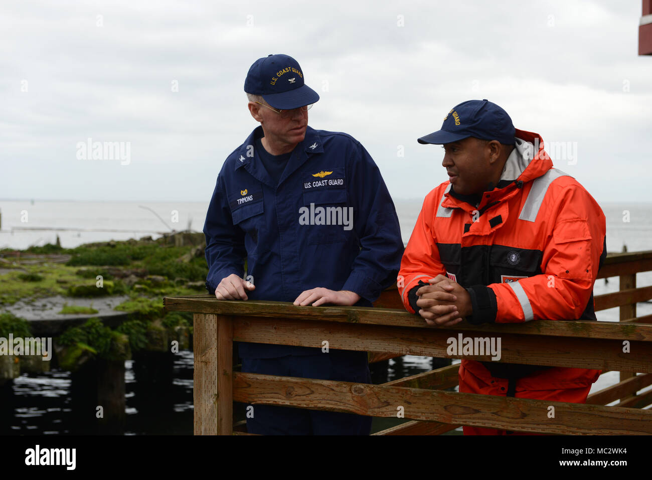 Petty Officer 2nd Class Brandon Ward, a marine science technician