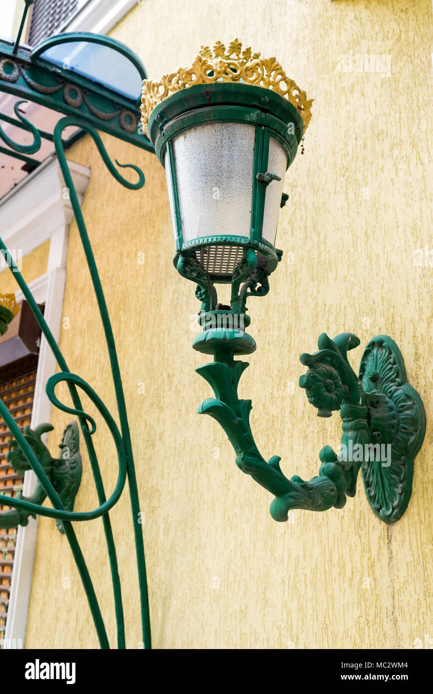 wall street lights Stock Photo