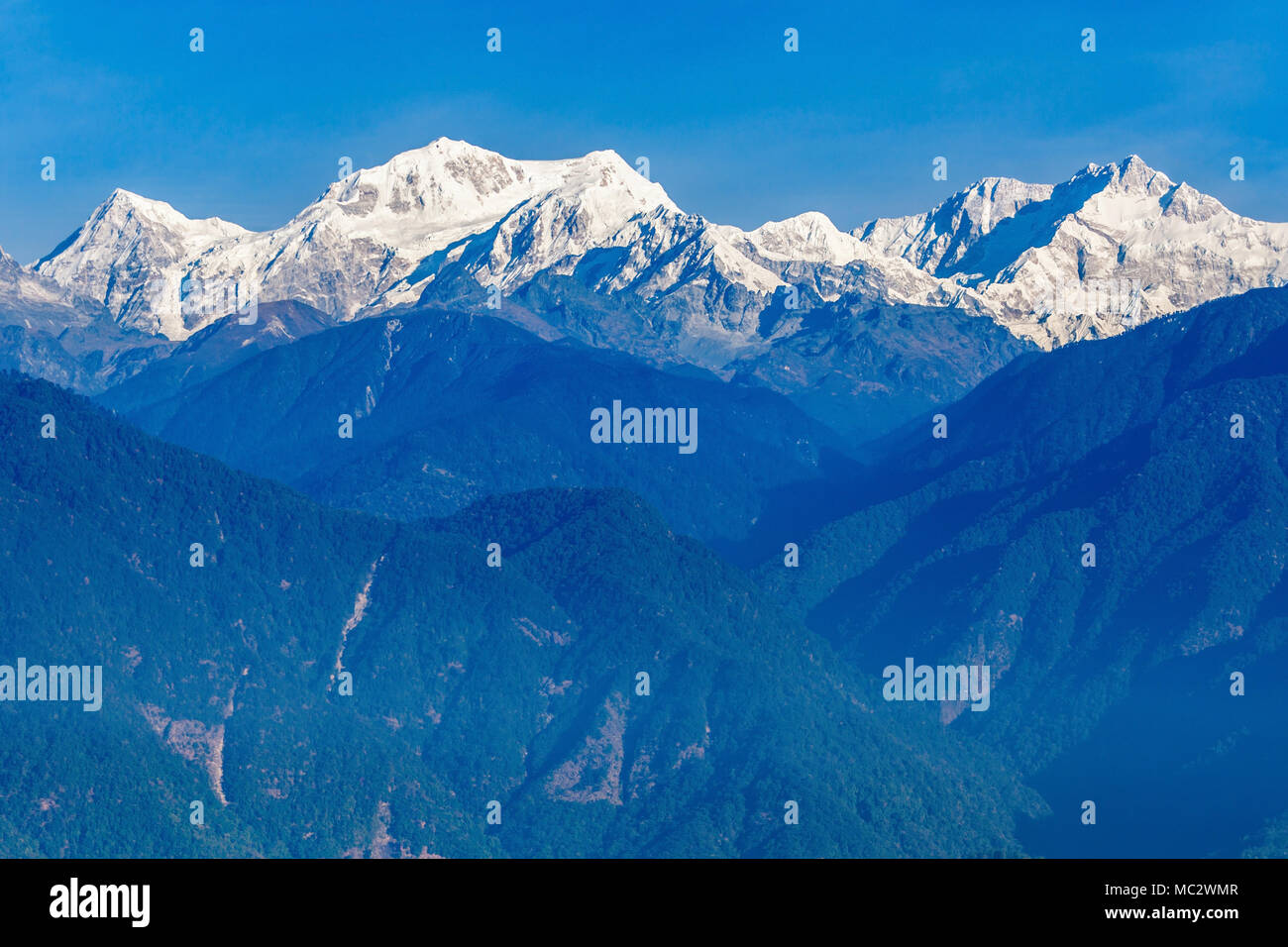 Kangchenjunga is the third highest mountain in the world, located in ...