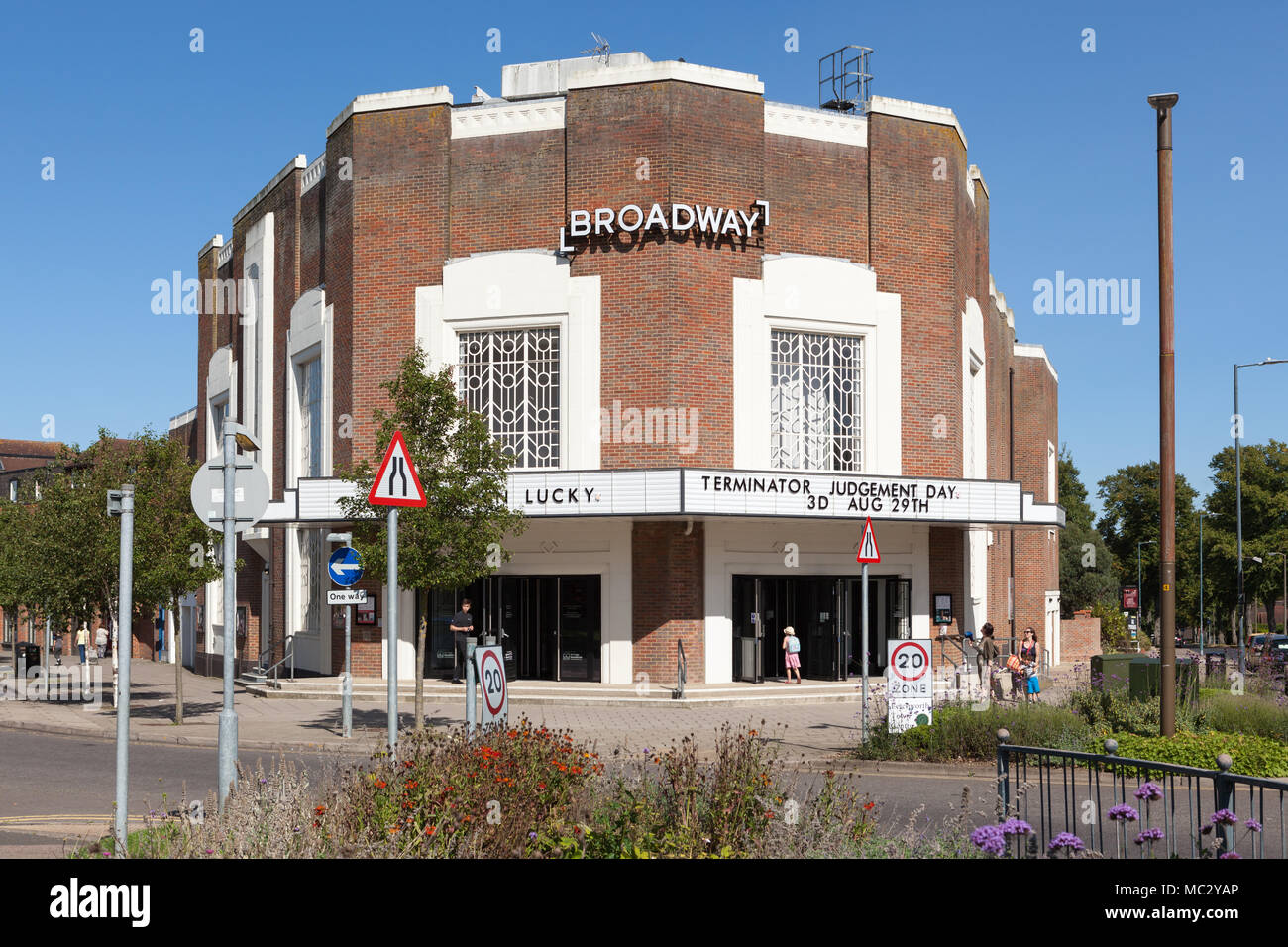 The Broadway Cinema, Letchworth Garden City Stock Photo Alamy
